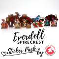 Everdell Spirecrest - Set d'autocollants 0