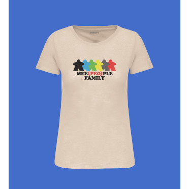 Tee shirt Woman - Family - Light Sand - M