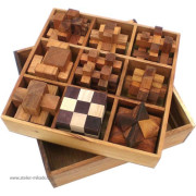 Box 9 wooden puzzles