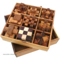 Box 9 wooden puzzles 0