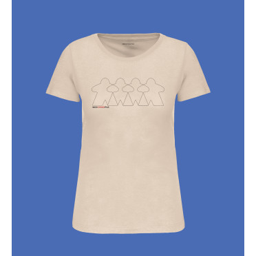 Tee shirt Femme – Quatuor – Light Sand - S