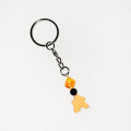 Mini meeple dice key ring - Orange 0