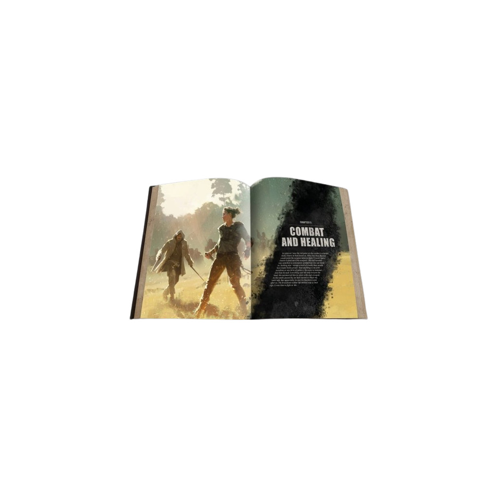 Free League Publishing The Walking Dead Universe RPG Core Rules - Hardback  RPG Book, Horror Roleplaying, Free League Publishing
