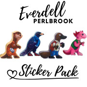Everdell : Pearlbrook - Set d'autocollants