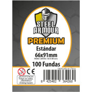 Steel Armour - 100 sleeves Standard Premium - 66x91 mm