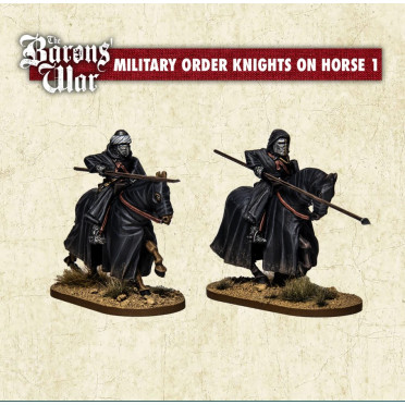 The Baron's War - Military Order Knights on Horse 1