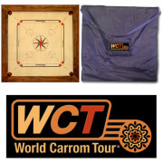 Carrom W.C.T. Champion 88cm - With carrying case