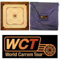 Carrom W.C.T. Champion 88cm - With carrying case 0