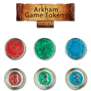 Arkham Game Tokens Set