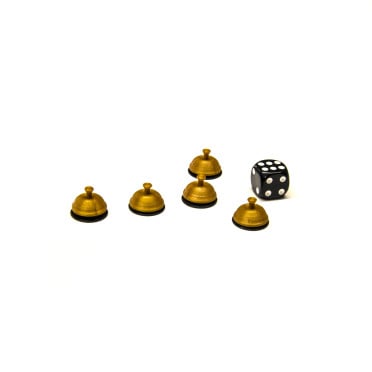 5PCS Reception Bell Call Bell Miniatures