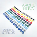 Ark Nova – Jetons Animaux - Jeu de base + Mondes Marins (112 pcs) 0