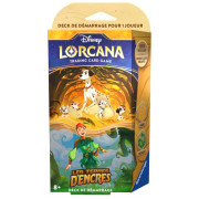 Lorcana - Deck de Démarrage : Les Terres d'Encres - 101 Dalmatiens et Peter Pan