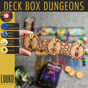 Triple Dial/Counter upgrade for Deck Box Dungeons