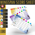 Score sheet upgrade - Wingspan Core 0