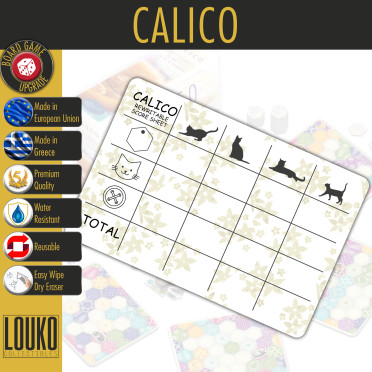 Score sheet upgrade - Calico