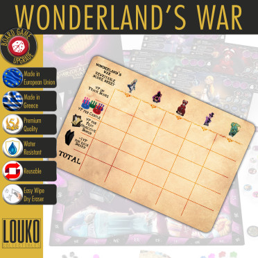 Score sheet upgrade - Wonderland's War