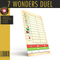 7 Wonders Duel - Feuille de score réinscriptible 1
