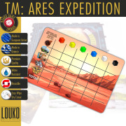 Terraforming Mars: Expédition Arès - Feuille de score réinscriptible