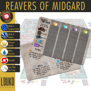 Maraudeurs de Midgard - Feuille de score réinscriptible
