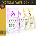 Cartes de sauvegarde réinscriptibles pour Skyrim – Le Jeu d'Aventure. 2