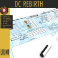 Journal de campagne réinscriptible pour DC Comics DeckBuilding Game : Rebirth 1