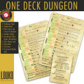 Feuilles de défis réinscriptibles pour One Deck Dungeon 1