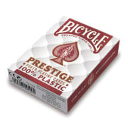 Bicycle - Prestige 100% Plastic : Rouge