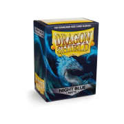 100 Dragon Shield Matte Night Blue