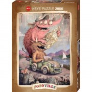 Puzzle - 2000 Pièces - Zozoville Road Trippin
