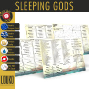 Journaux de campagne réinscriptibles pour Sleeping Gods