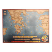 History of the Ancient Seas - Hellas : Mounted Map "old style"