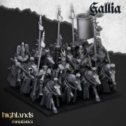 Highlands Miniatures - Gallia - Chevaliers du Graal de Gallia