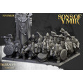 Highlands Miniatures - Sons of Ymir - Dwarf Huscarls Unit 3