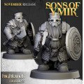 Highlands Miniatures - Sons of Ymir - Dwarf Huscarls Unit 11