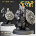 Highlands Miniatures - Sons of Ymir - Dwarf Huscarls Unit 12