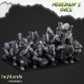 Highlands Miniatures - Moredhun's Orcs - Orcs Noirs du Moredhun 0