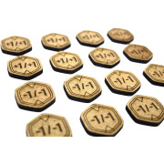 Set of 16 tokens compatible with Magic : The Gathering
