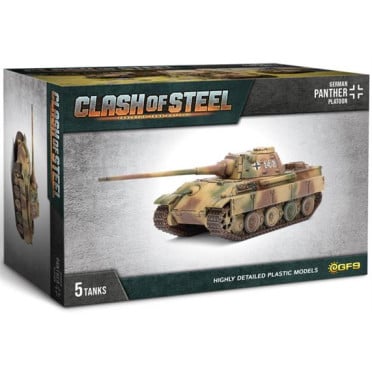 Clash of Steel - Panther (8.8cm) Tank Platoon