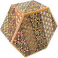 Japanese yosego puzzle box hexagonal - 6 movements 3