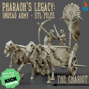 Crab Miniatures - Undead Egyptians - Chariot x1