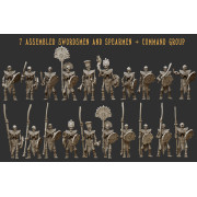 Crab Miniatures - Undead Egyptians - Skeleton with Sword x10