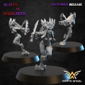 White Angel Miniatures - Elfes Noirs - Furies Elfes Noirs 7