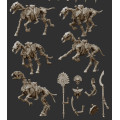 Crab Miniatures - Undead Egyptians - Cavalry with Bows avec EMC x10 1