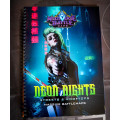 Neon Nights - Livre de cartes de bataille cyberpunk 0