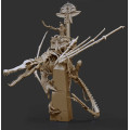 Crab Miniatures - Undead Egyptians - Pharaon On Sobek Dragon With Palanquin V2 x1 0