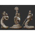 Crab Miniatures - Undead Egyptians - Monstrous Cavalary x3 1