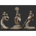 Crab Miniatures - Undead Egyptians - Monstrous Cavalary x6 1