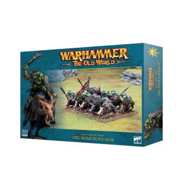 Warhammer - The Old World : Tribus des Orques & Gobelins - Bande d'Orques sur Sangliers