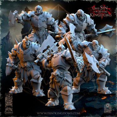The Beholder Miniatures - Orcs - Guerriers