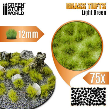 Green Stuff World - Grass Tuft 12mm self-adhesive